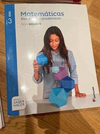 Libro de Matemáticas 3ESO