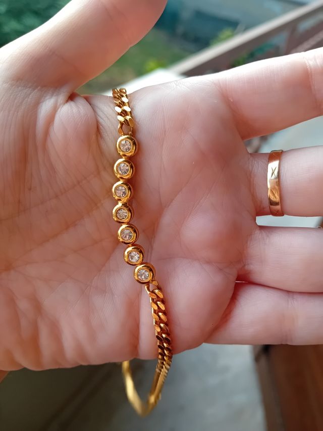 Collana girocollo vintage grumetta