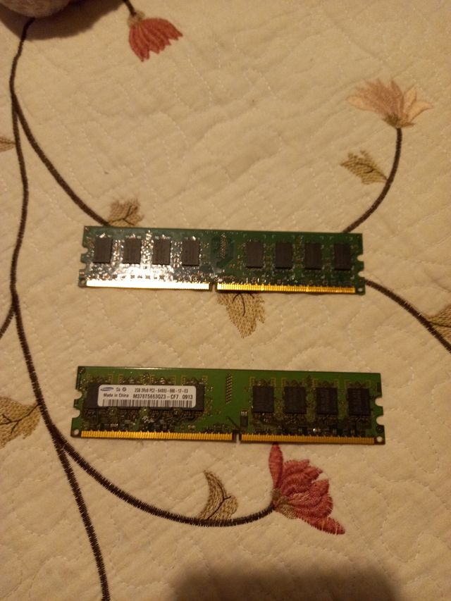 MODULO MEMORIA RAM DDR2 2GB PC2 6400U