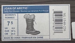 Botas Nieve SOREL (39 1/2)