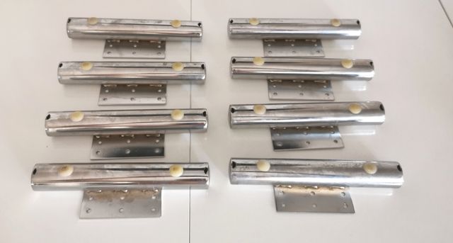 8 Patas de Sofá. Aluminio.