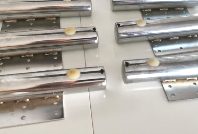 8 Patas de Sofá. Aluminio.