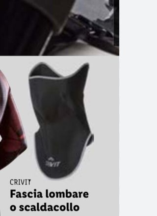 Passamontagna Scaldacollo Moto Bici Crivit NUOVO
