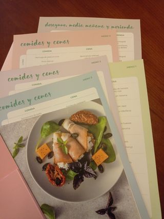 Menús Termomix. Hojas imanes nevera