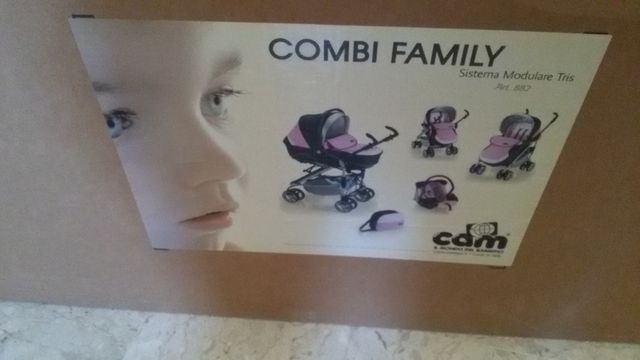 Trio CAM Combi family+accessori+borsa hu borsa 