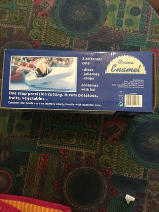 Cortador de patatas, verduras, frutas