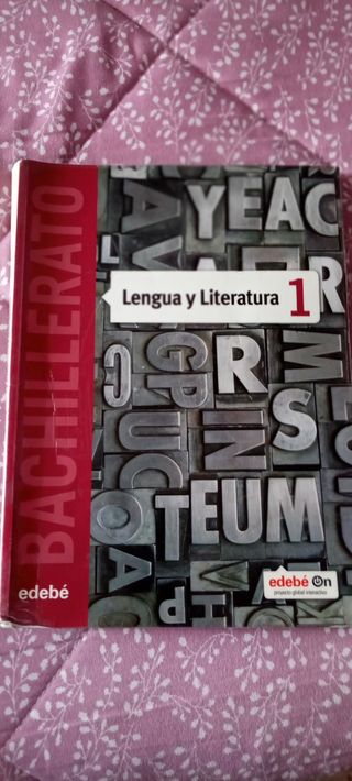 Libro Lengua y Literatura 1° bachillerato.
