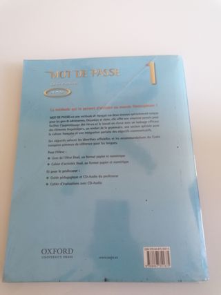 Oxford libro ejercicios francés 1 bachil