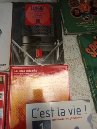 libros ESO y Bachiller