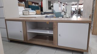 SUPER PRECIO MUEBLE TV OAK WHITE