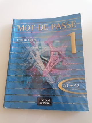 Oxford libro francés 1 bachillerato 