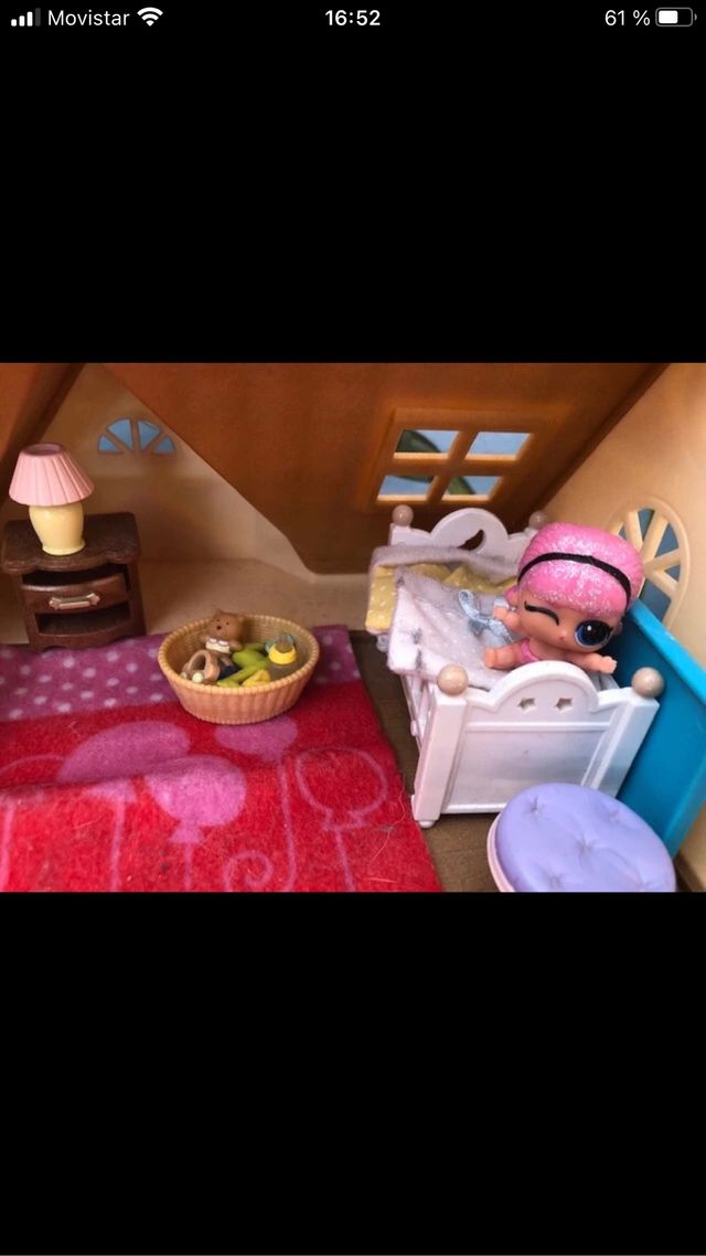 Casita Sylvanian Families y mulevas Lol