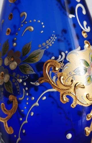 JARRON VENECIANO DE CRISTAL DE MURANO