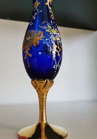 JARRON VENECIANO DE CRISTAL DE MURANO