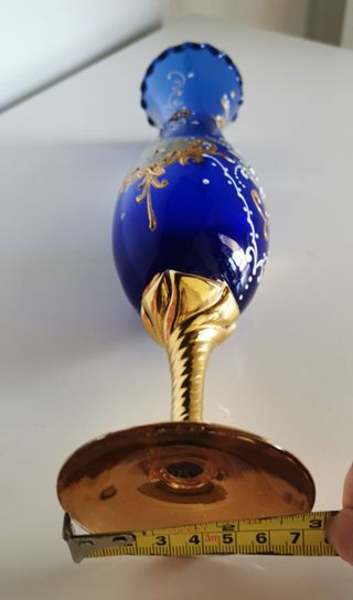 JARRON VENECIANO DE CRISTAL DE MURANO