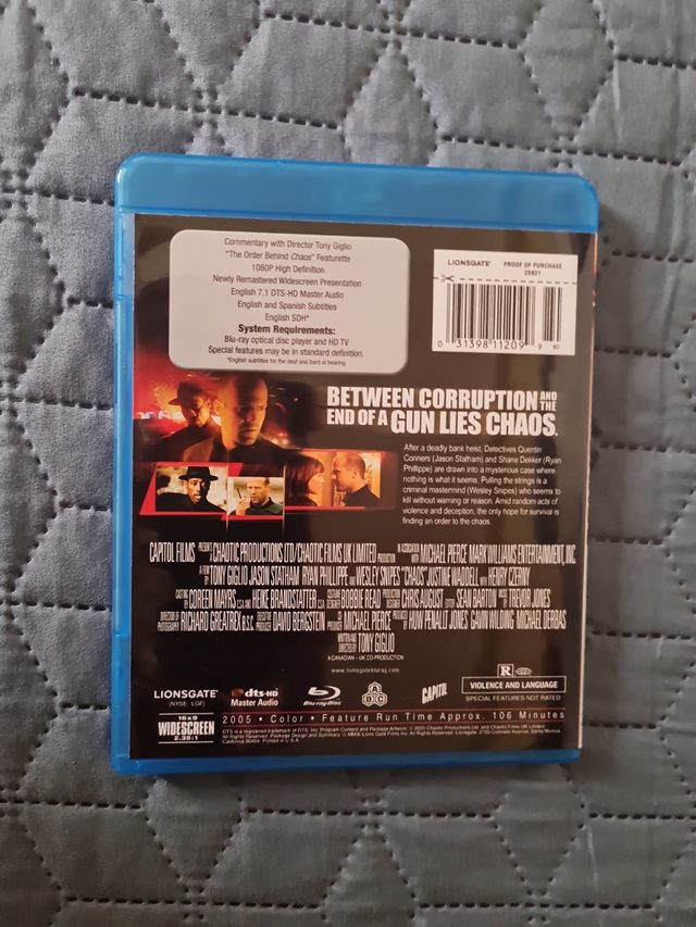 CHAOS ( Caos ) BluRay Castellano.