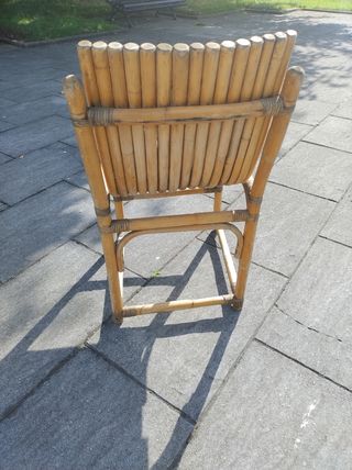 Silla bambú