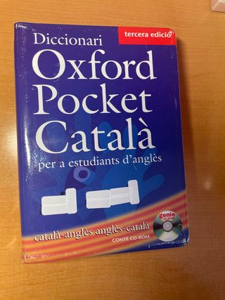 Diccionarios catalan, castellano e ingles