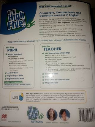 Libro Inglés Segundo de Primaria y Libro Actividad