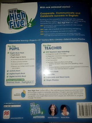 Libro Inglés Segundo de Primaria y Libro Actividad