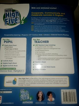 Libro Inglés Segundo de Primaria y Libro Actividad