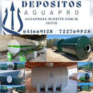 Depósitos agua tanques aljibes contención