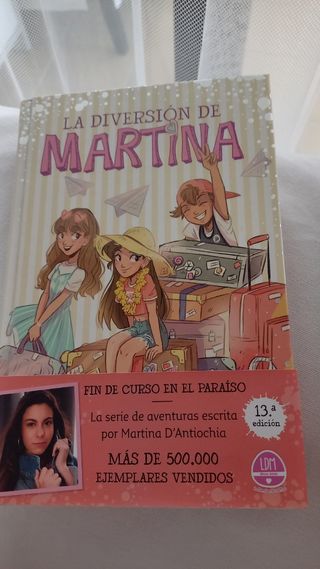 Dos libros de la diversión de Martina