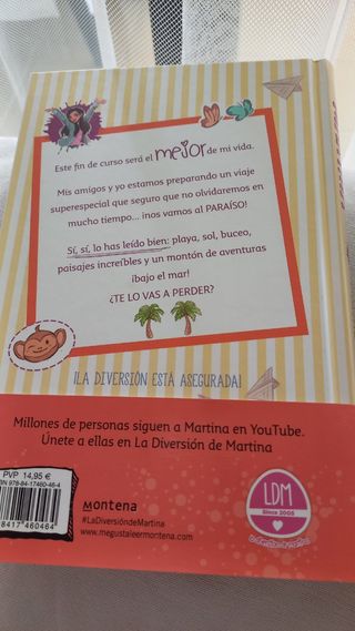 Dos libros de la diversión de Martina