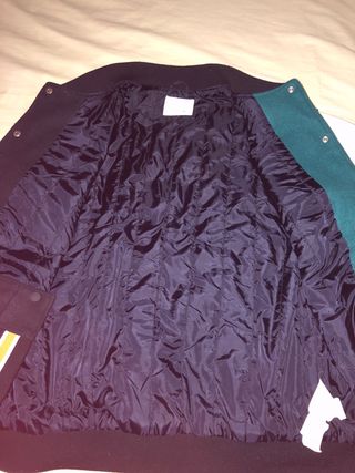 Abrigo tipo bomber Zara 164cm