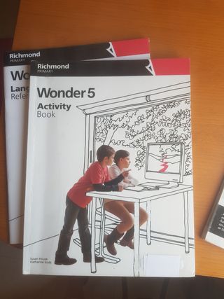 Libro Inglés 5°Primaria wonder