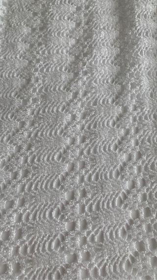 Mono blanco encaje talla M