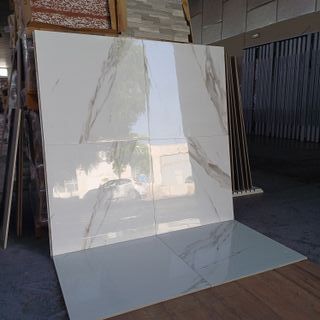 Azulejo mármol blanco veta gris pulido            