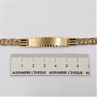 ESCLAVA ORO 18K - 21.50 CM - 6.70 GR