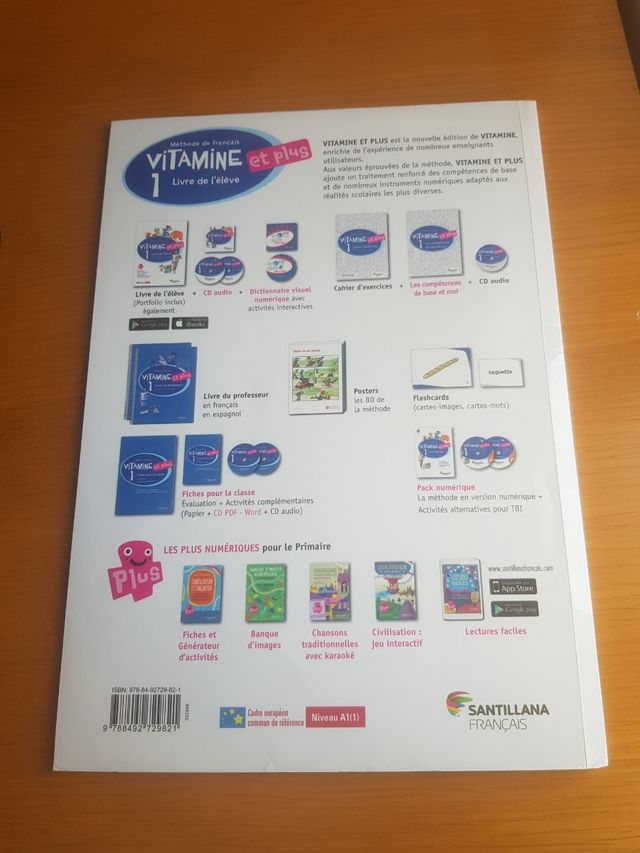 Libro Francés 1ESO Vitamine