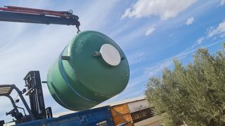 Depósitos recogida de agua lluvias 