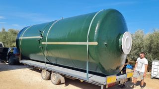 Depósitos recogida de agua lluvias