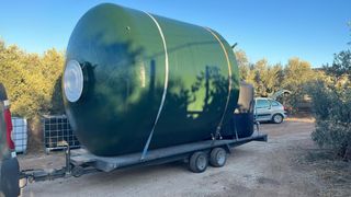 Depósitos recogida de agua lluvias 