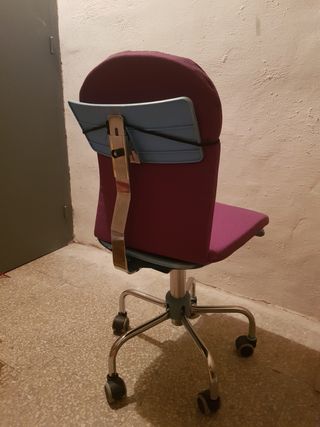 Silla de estudio con ruedas