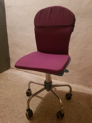Silla de estudio con ruedas