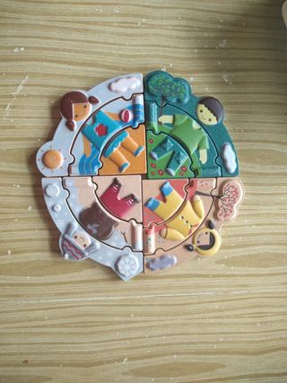 Puzzle estadiones de madera