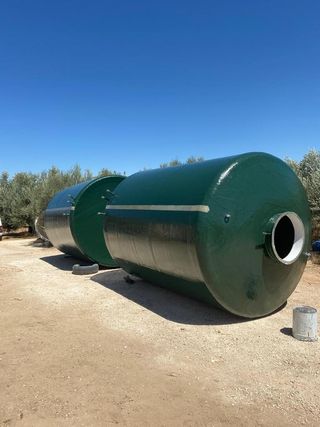 Depósitos contención agua de lluvias