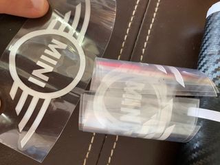 pegatinas antiarañazos fibra de carbono