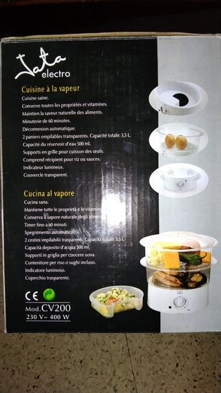 Vaporizador de alimentos