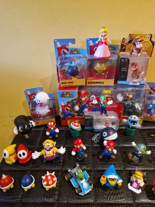 Figuras súper mario bros JAKKS 2.5