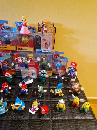 Figuras súper mario bros JAKKS 2.5