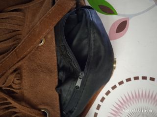 Bolso piel de flecos ( OFERTA  HOY SOLO 5€ )