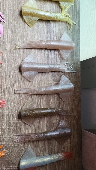 Señuelos vinilo de pesca