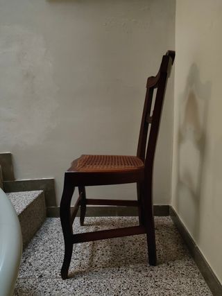 Sillas de caoba antiguas