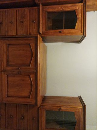 Mueble comedor televisión ,madera de teka.