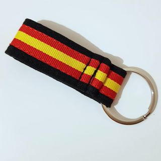 LLAVERO BANDERA DE ESPAÑA - VERDE O NEGRO
